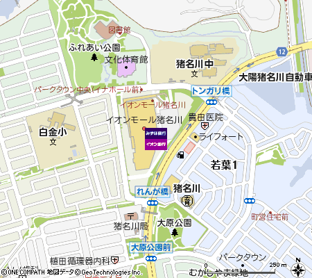イオンモール猪名川店出張所（ATM）付近の地図